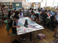 みんな集中して、先生方と取り組んでいました。