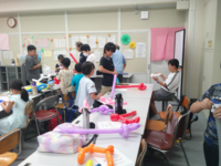 みんな、思い思いに作っています!